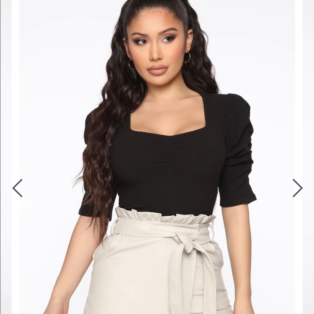 Black  top from fashion nova NWOT